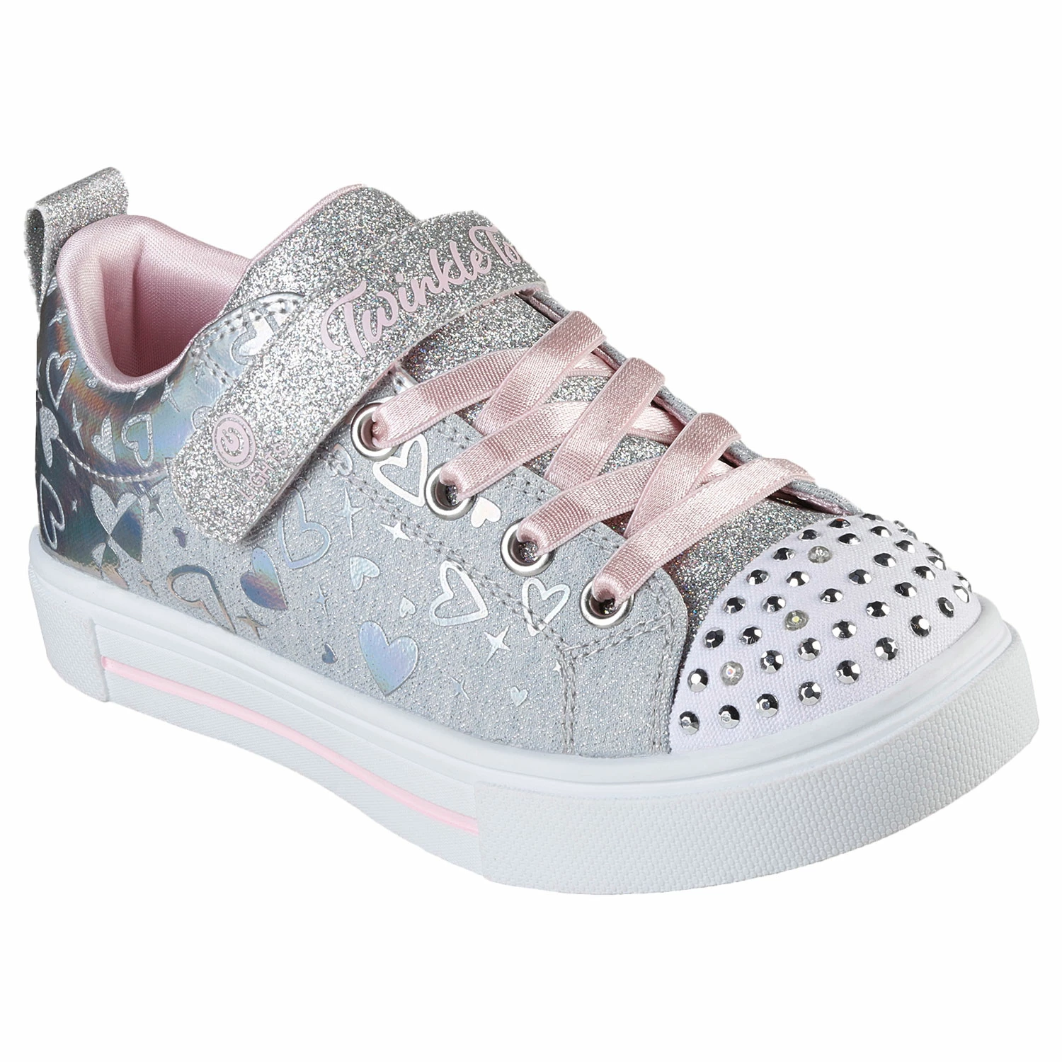 Skechers Twinkle Sparks Heather Charm Girls' Lifestyle Shoes 4 Skechers Twinkle Sparks Heather Charm Girls' Lifestyle Shoes - Image 2