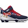 Under Armour Harper 7 Mid RM Jr. Baseball Cleats -Men's Footwear Sales Store 5830 14128 0034 609 zoom 02